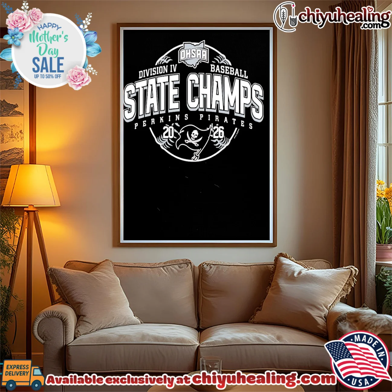 Perkins Pirates 2026 OHSAA Baseball D4 State Champions classic shirt & hoodie - Ultimate Tribute Merch Perkins Pirates 2026 OHSAA Baseball D4 State Champions