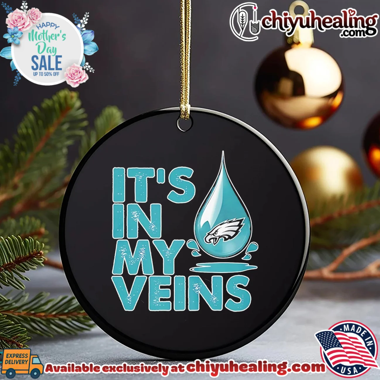 Philadelphia Eagles it's in my veins viral shirt & hoodie - Urban Fashion Philadelphia Eagles it's in my veins