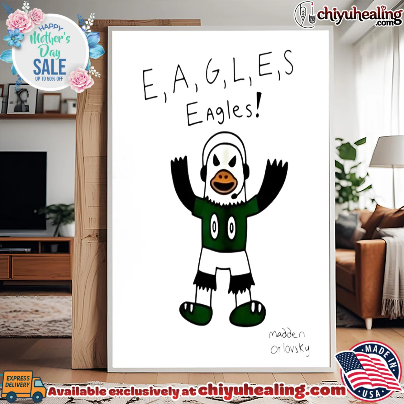 Philadelphia Eagles Madden Orlovsky Eagles 2026 classic shirt & hoodie | IP Merchandise Philadelphia Eagles Madden Orlovsky Eagles 2026