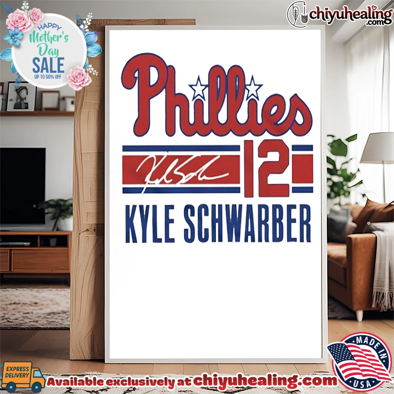 Philadelphia Phillies Kyle Schwarber Signature Name & Number classic shirt & hoodie | IP Merchandise Philadelphia Phillies Kyle Schwarber Signature Name & Number