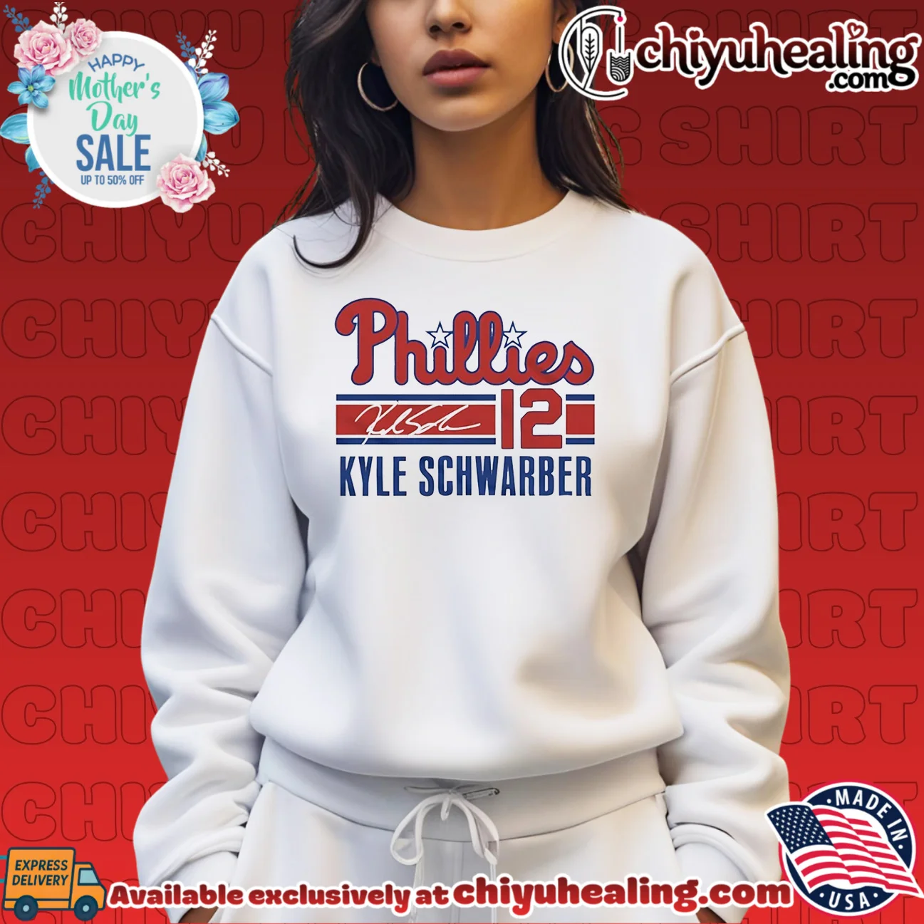 Philadelphia Phillies Kyle Schwarber Signature Name & Number classic shirt & hoodie | IP Merchandise Philadelphia Phillies Kyle Schwarber Signature Name & Number