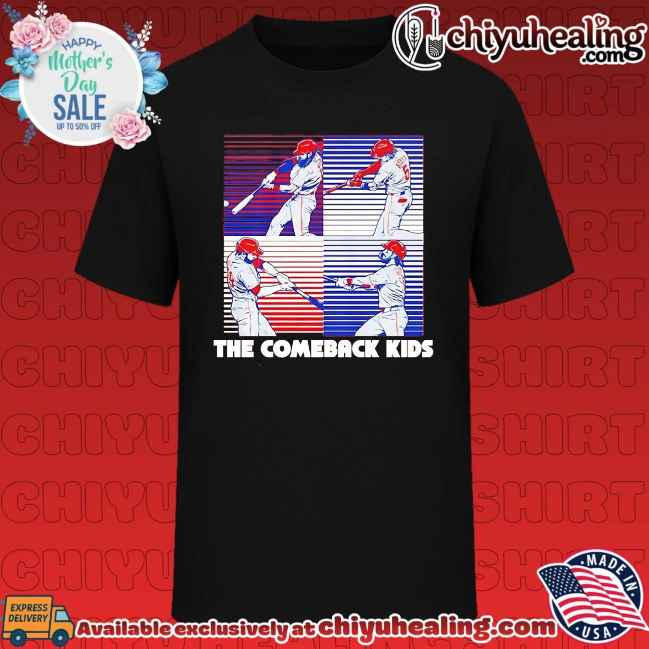 Philadelphia Phillies The Comeback Kids shirt & hoodie