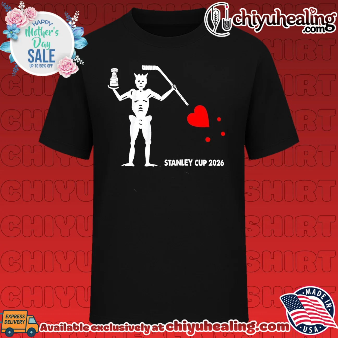 Pirate Flag Stanley Cup Hockey 2026 shirt & hoodie
