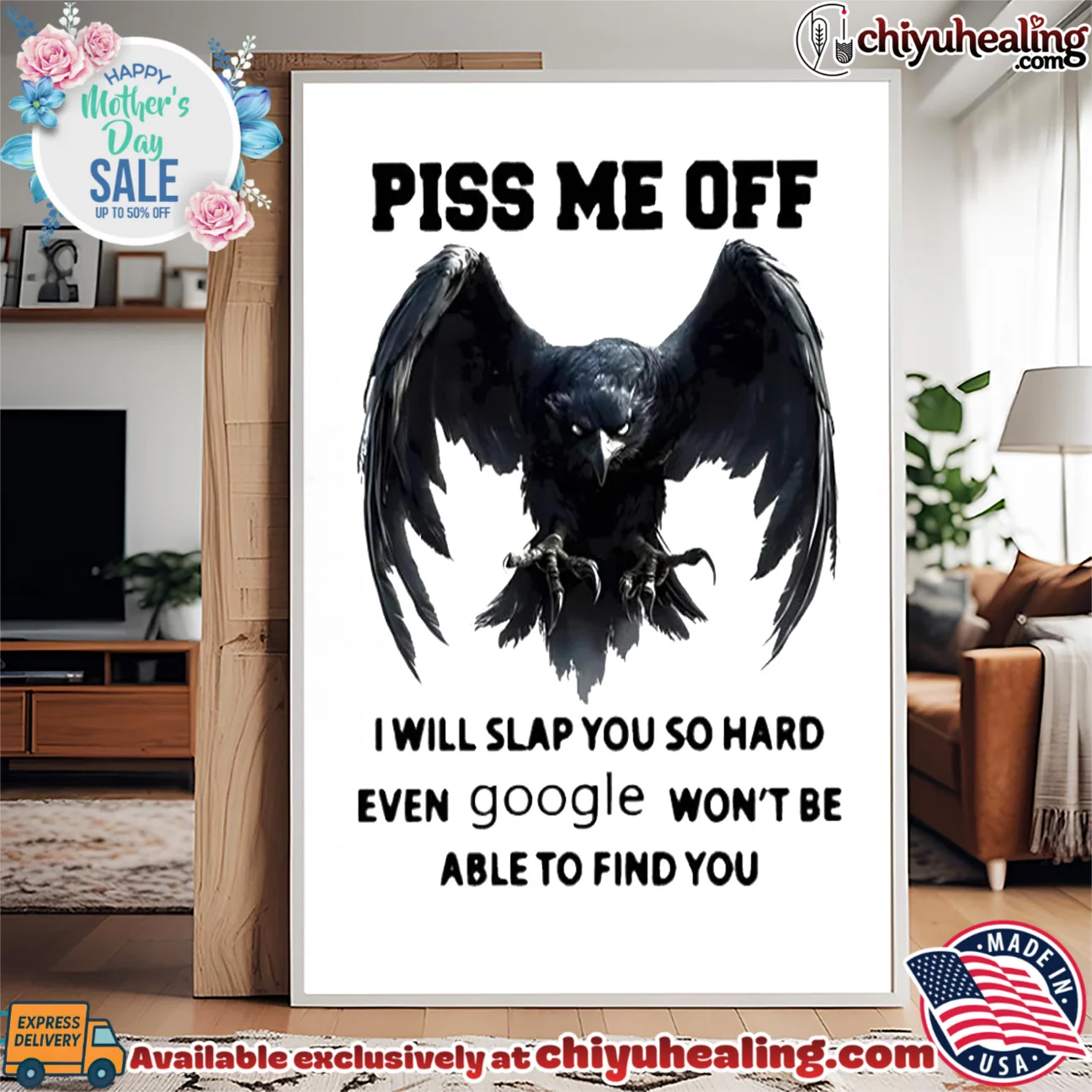 Piss me off I will slap you so hard even Google won't be able to find you classic shirt & hoodie | IP Merchandise Piss me off I will slap you so hard even Google won't be able to find you