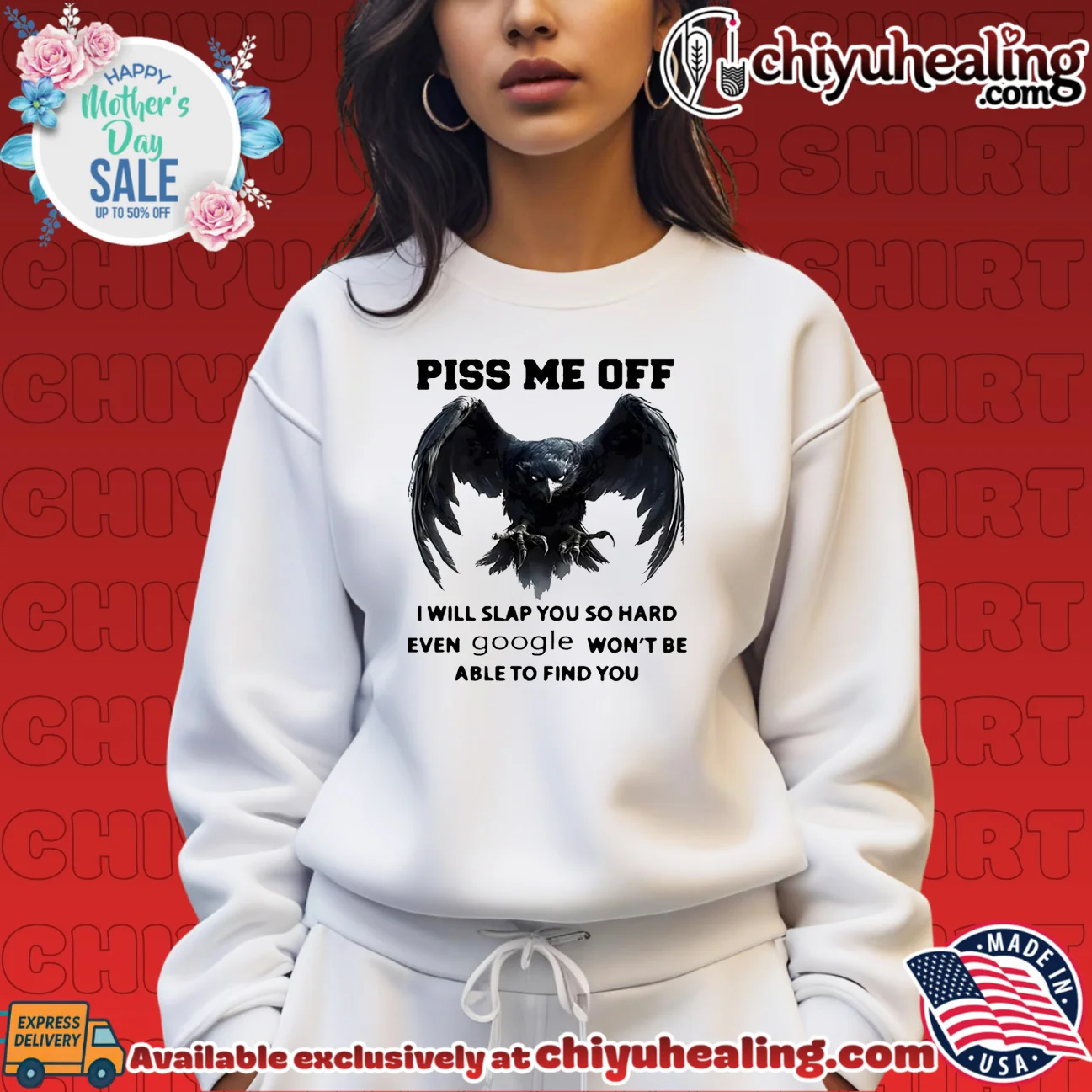 Piss me off I will slap you so hard even Google won't be able to find you classic shirt & hoodie | IP Merchandise Piss me off I will slap you so hard even Google won't be able to find you