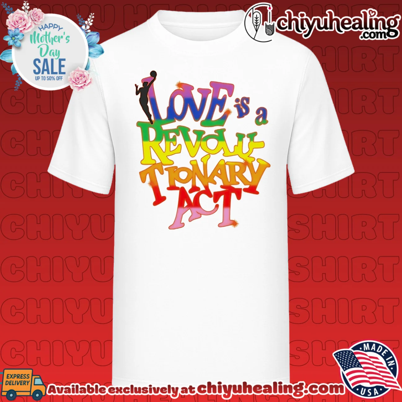 Playa Society Love Is a Revolutionary Act WNBA shirt & hoodie
