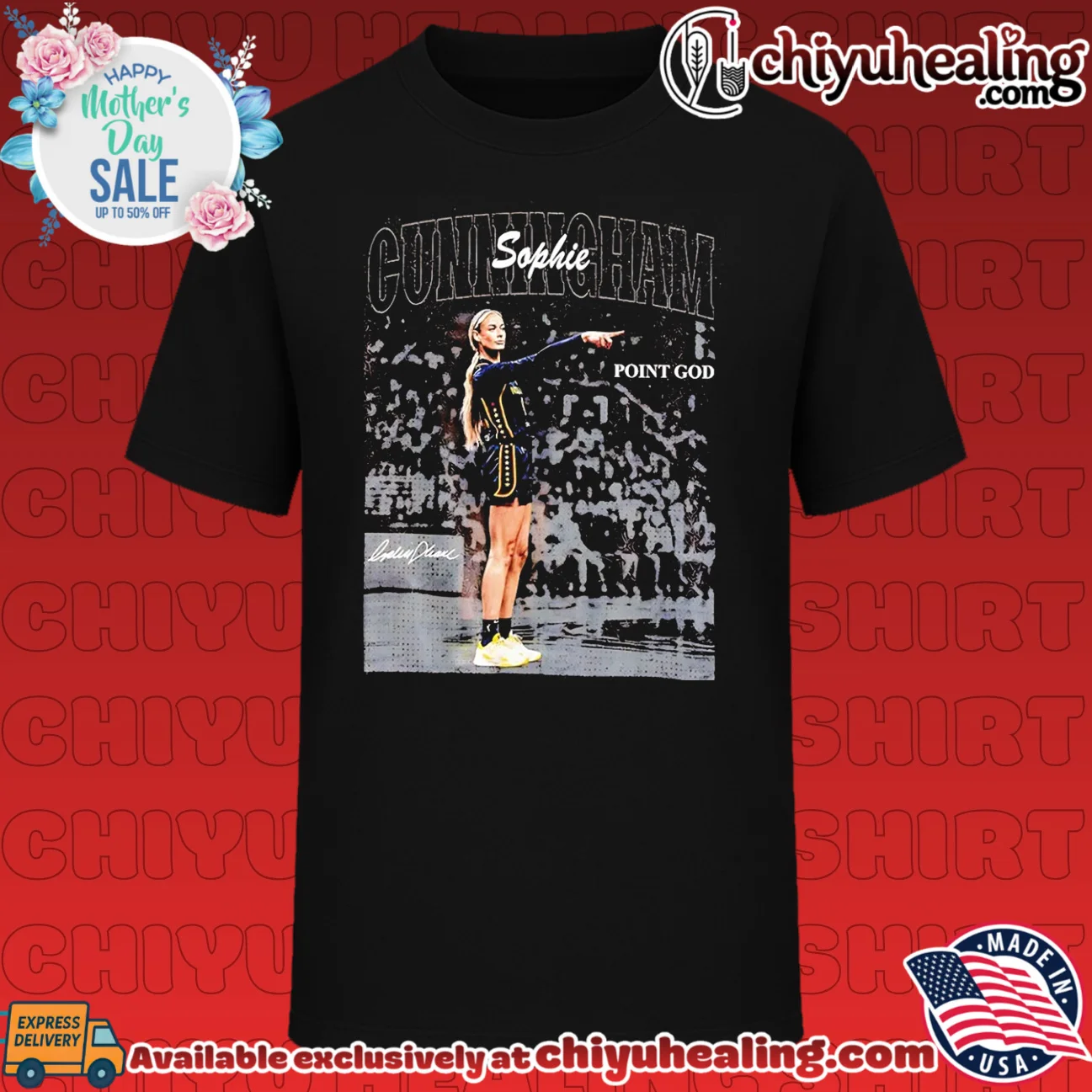Point God Sophie Cunningham Indiana Fever vintage shirt & hoodie