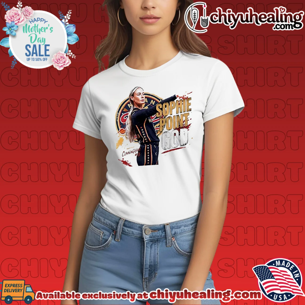 Point God Sophie Cunningham Indiana Fever WNBA graphic shirt & hoodie Point God Sophie Cunningham Indiana Fever WNBA graphic shirt & hoodie