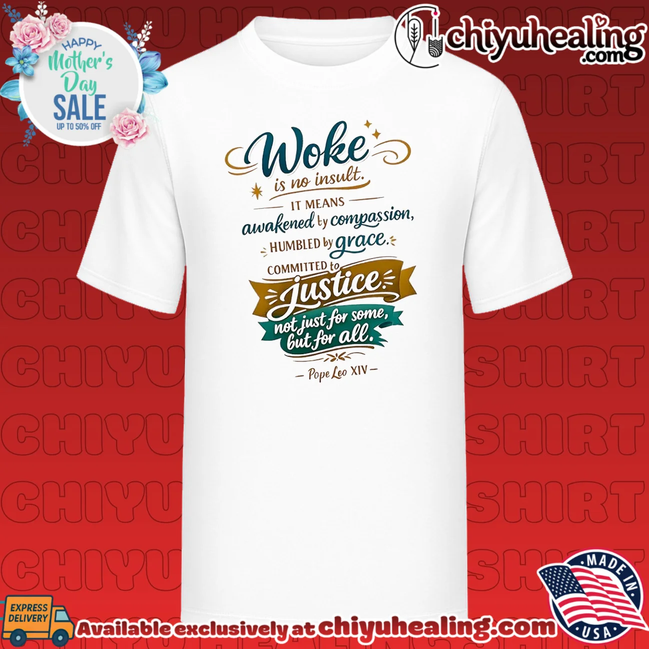 Pope Leo XIV quote woke is no insult quote shirt & hoodie