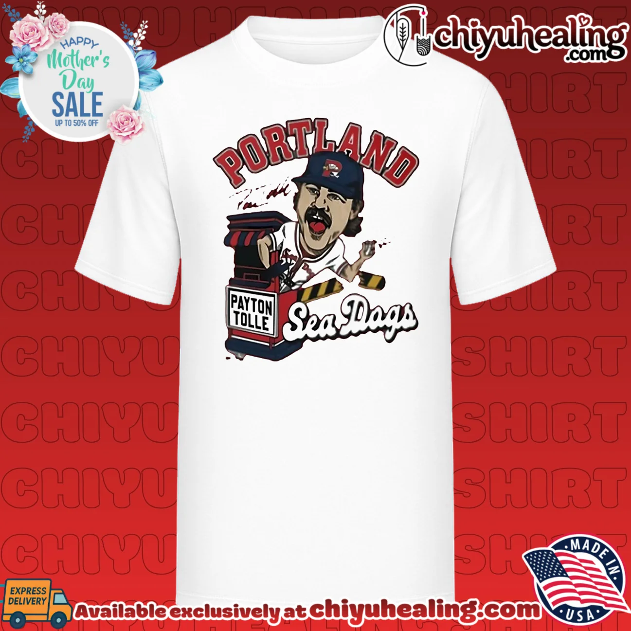 Portland Sea Dogs Payton Tolle 2026 shirt & hoodie