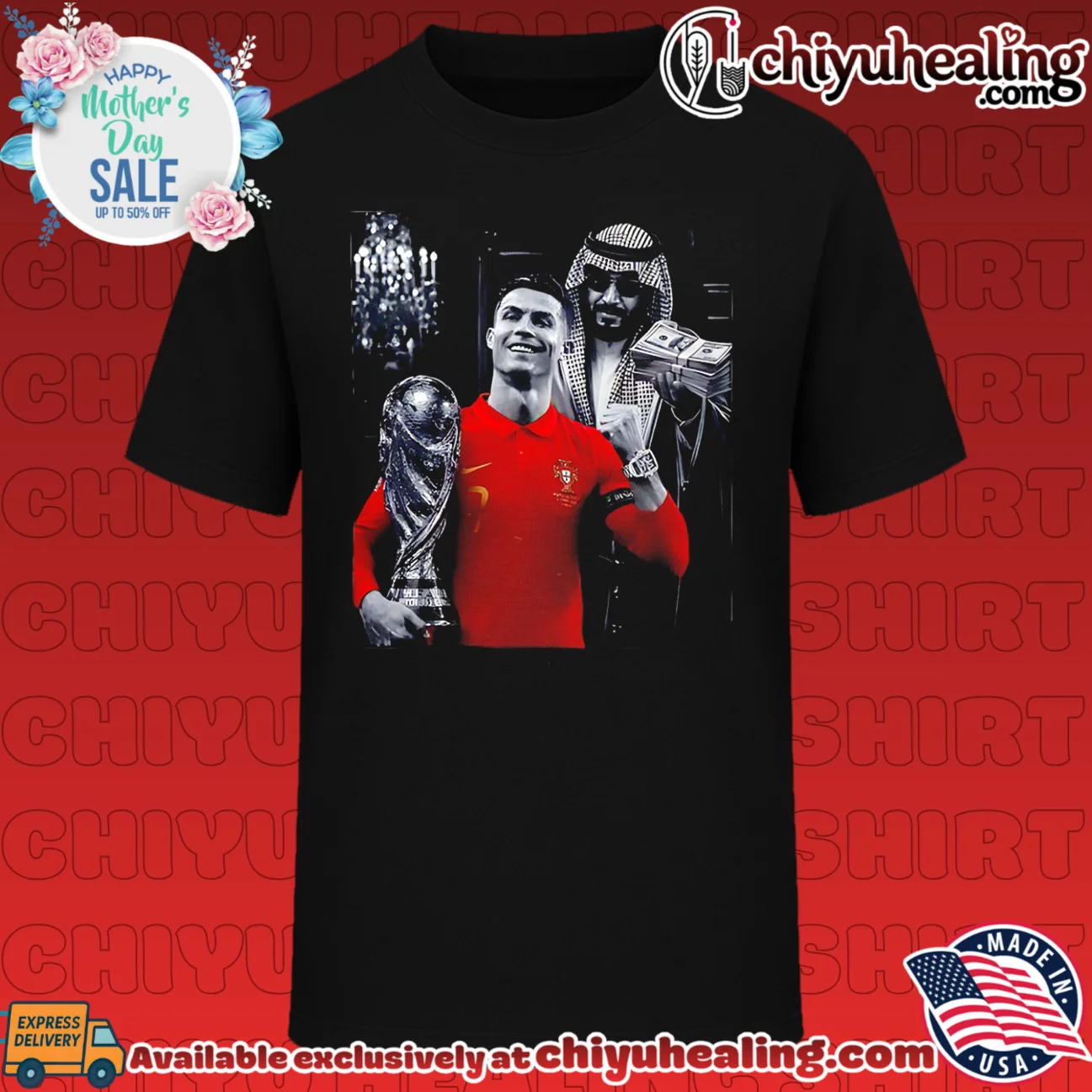 Portugal FC Ronaldo All About the Money World Cup 2026 shirt