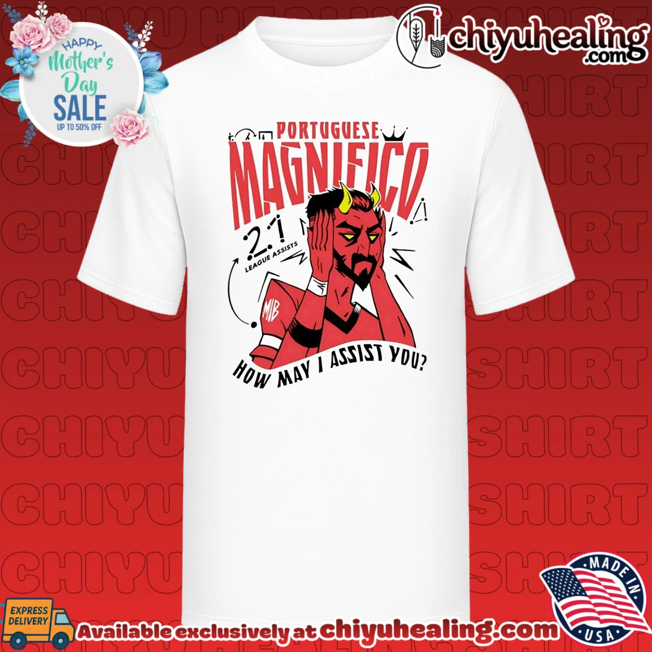 Portuguese Magnifico Bruno Fernandes Manchester United How May I Assist You shirt & hoodie