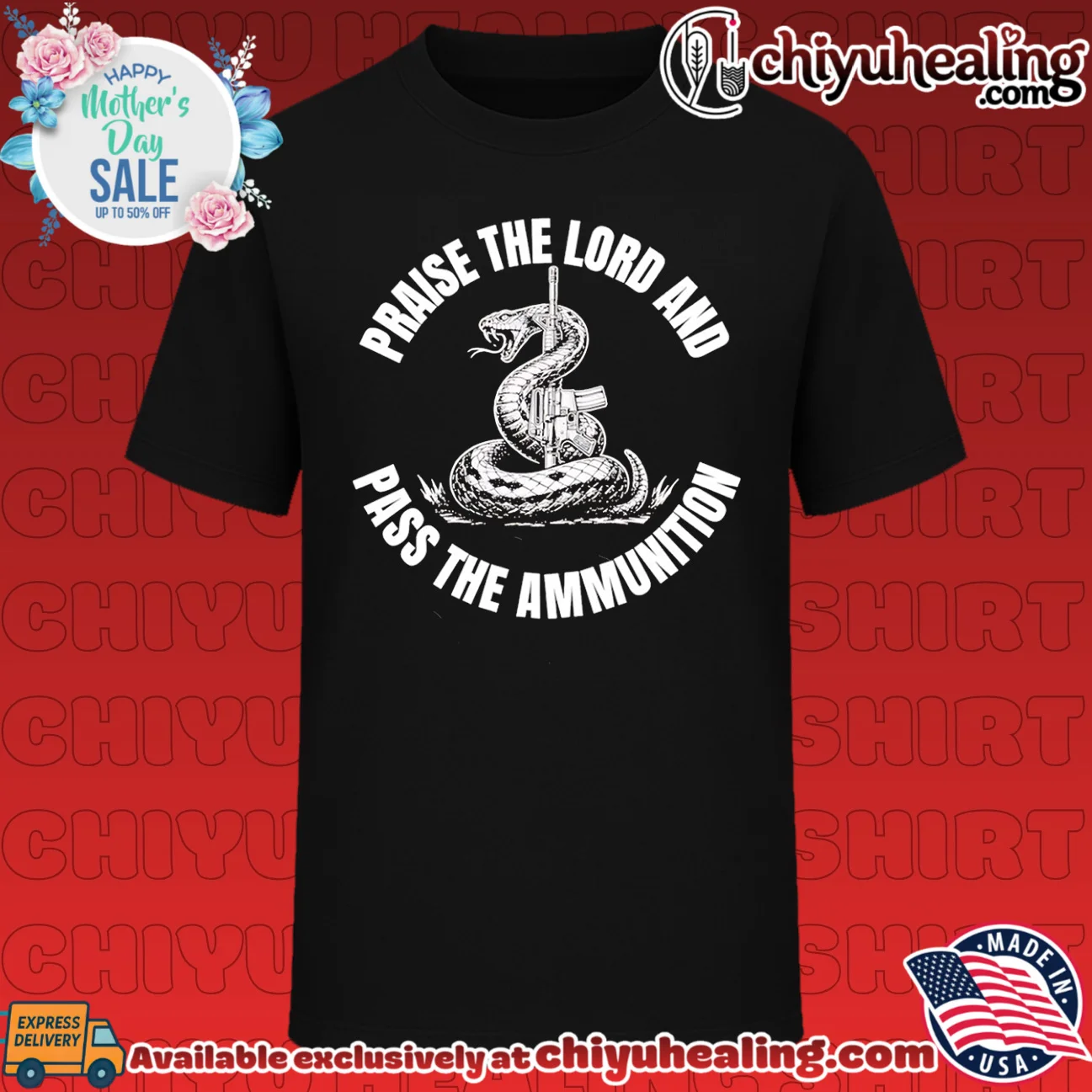 Praise the lord and pass the ammunition snake