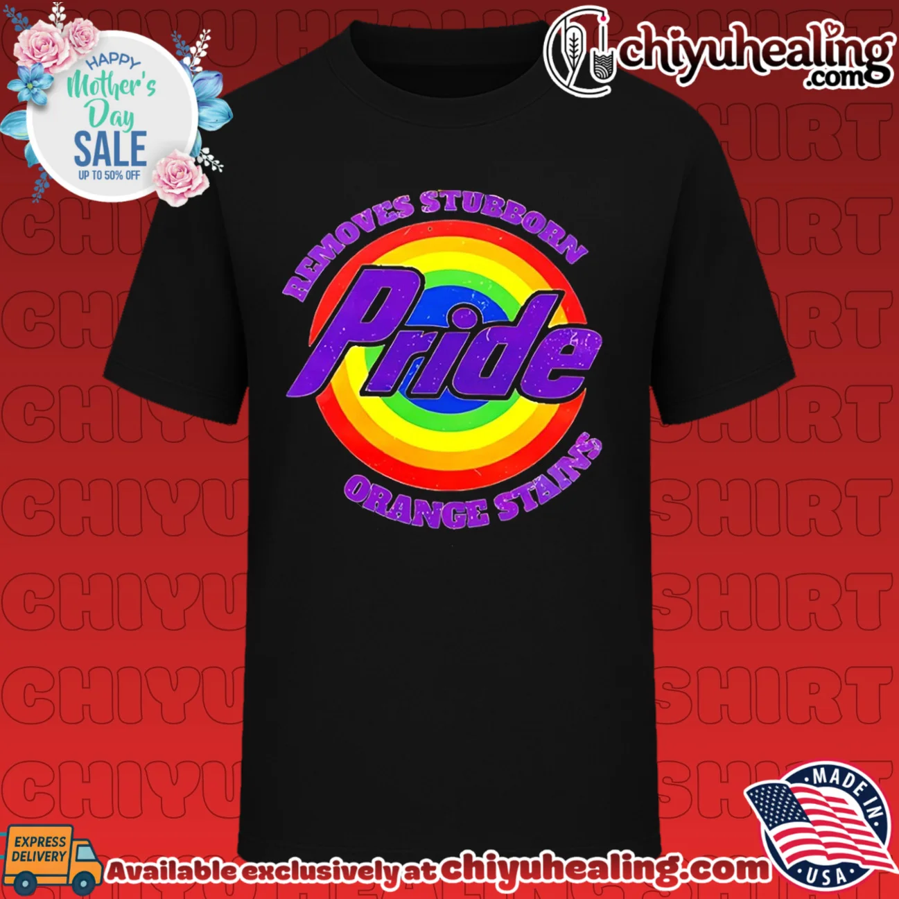 Pride removes stubborn orange stains