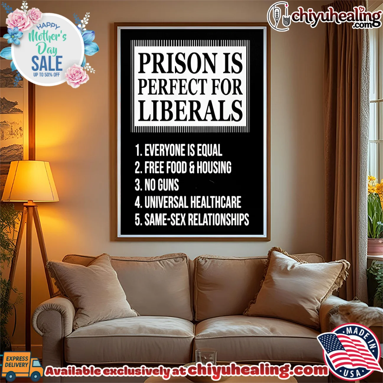 Prison Is Perfect For Liberals shirt & hoodie Prison Is Perfect For Liberals