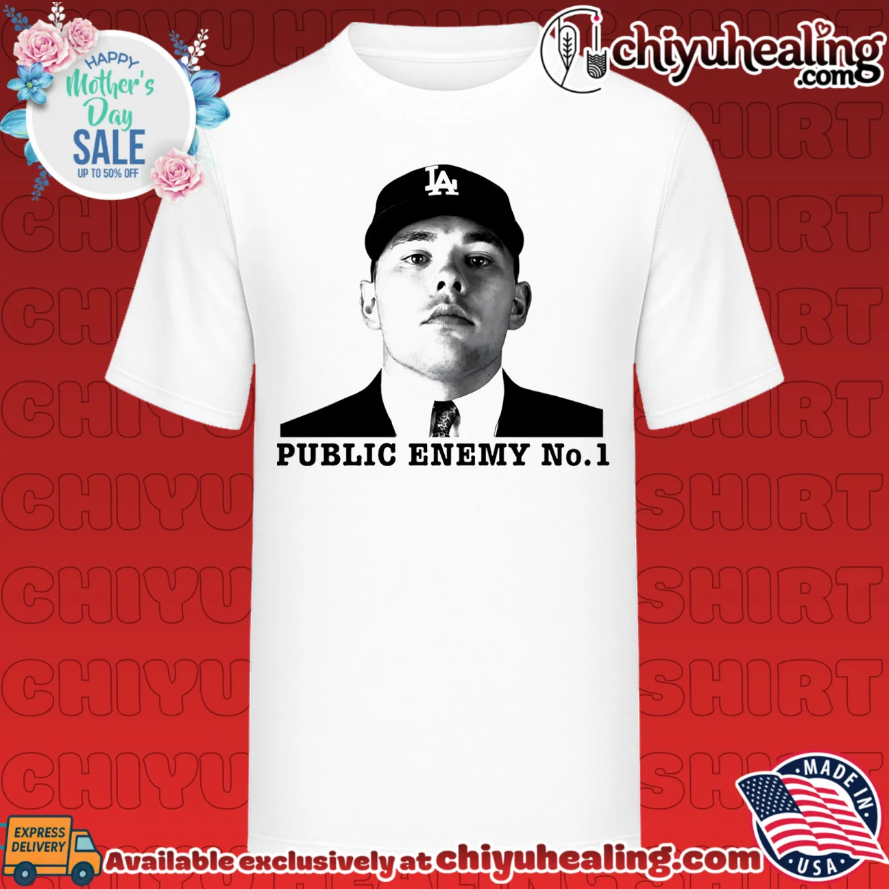 Public Enemy No 1 Los Angeles Dodgers Baseball Player shirt & hoodie