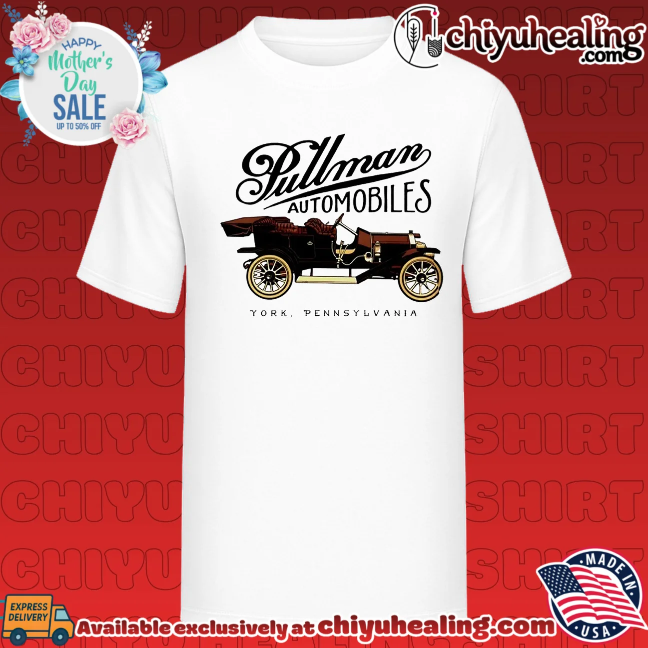 Pullman Automobiles York Pennsylvania antique car
