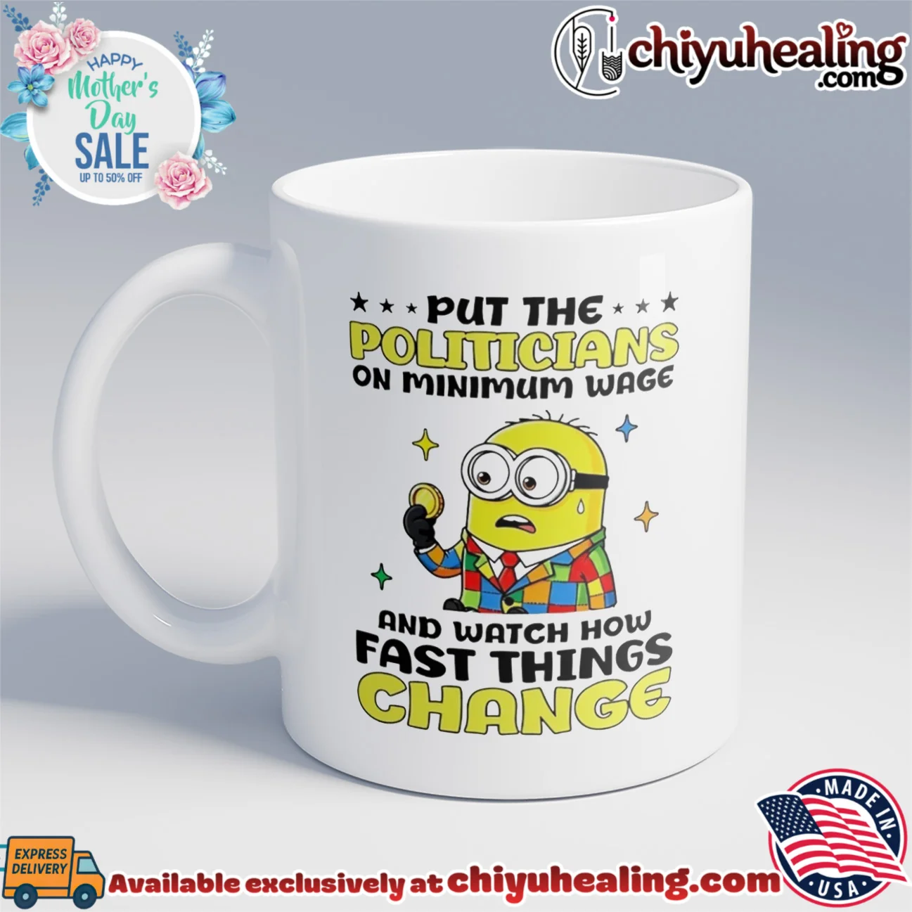 Put the politicians on minimum wage and watch how fast things change Minion elite shirt & hoodie - Premium Streetwear Put the politicians on minimum wage and watch how fast things change Minion