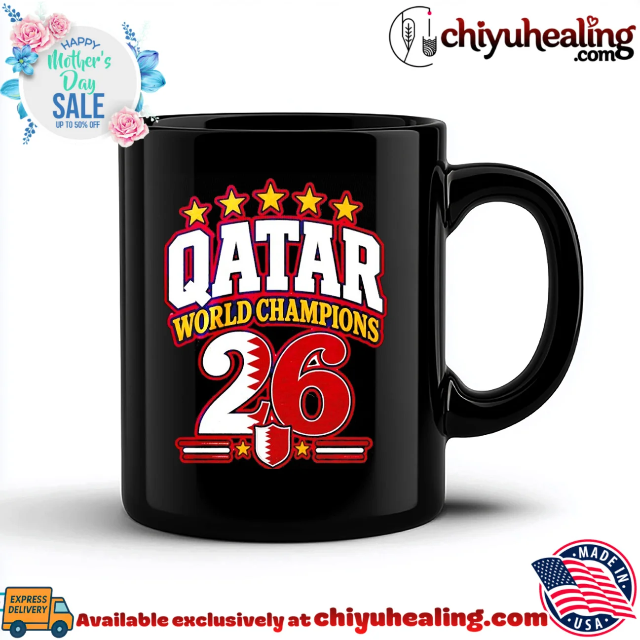 Qatar 2026 World Champions flag shirt epic shirt & hoodie - Perfect Fan Gift Qatar 2026 World Champions flag shirt