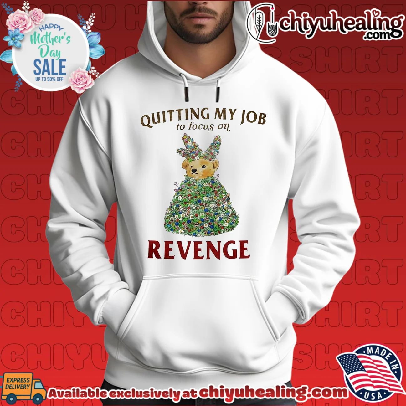 Quitting my job to focus on revenge bear Quitting my job to focus on revenge bear