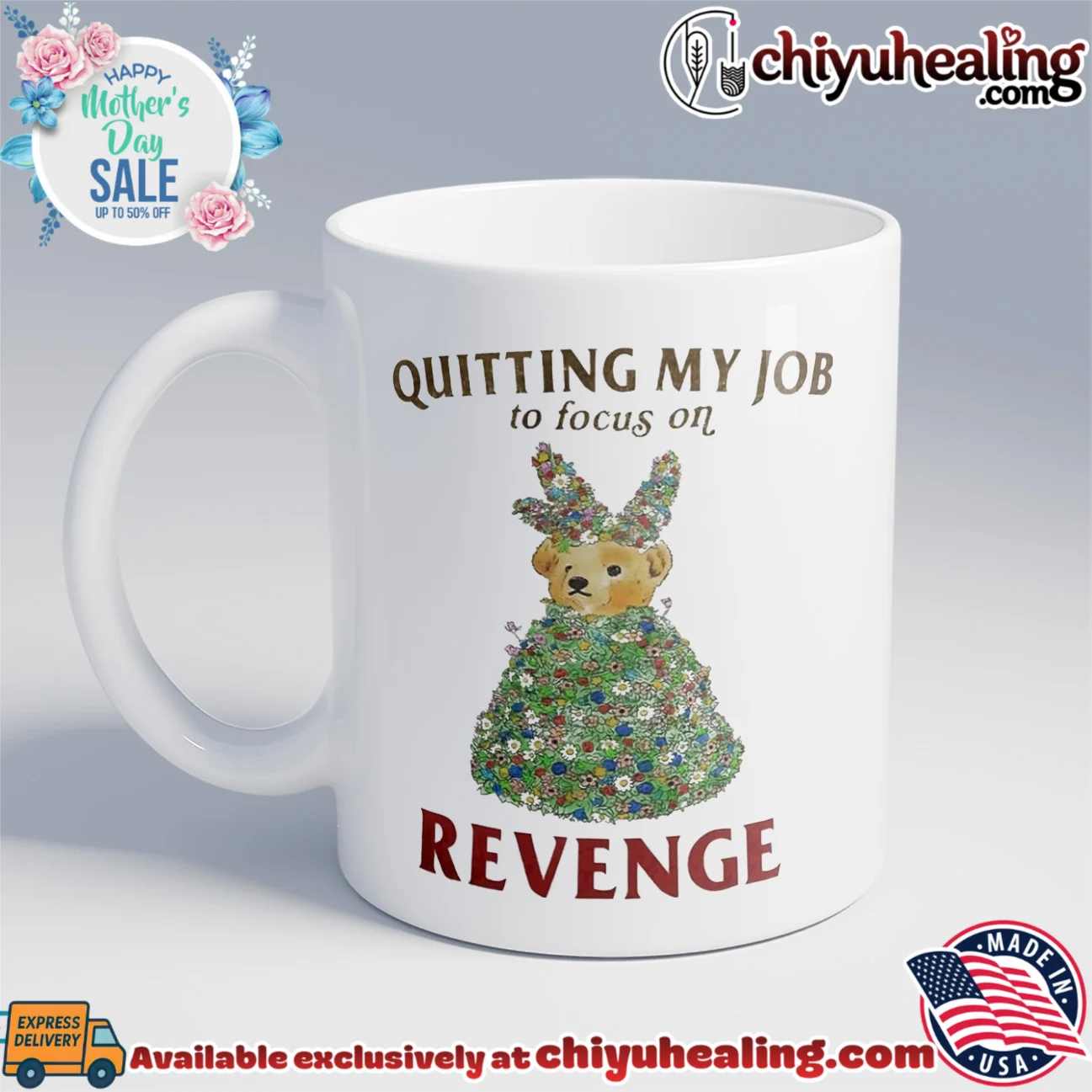 Quitting my job to focus on revenge bear shirt & hoodie Quitting my job to focus on revenge bear