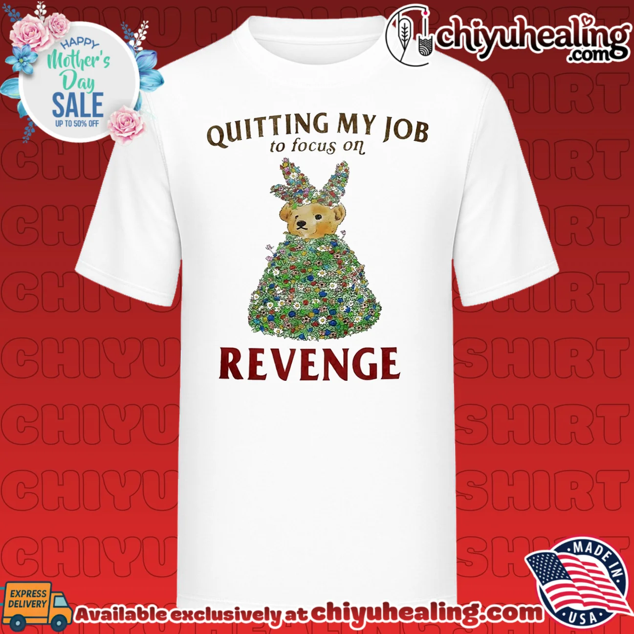 Quitting my job to focus on revenge bear