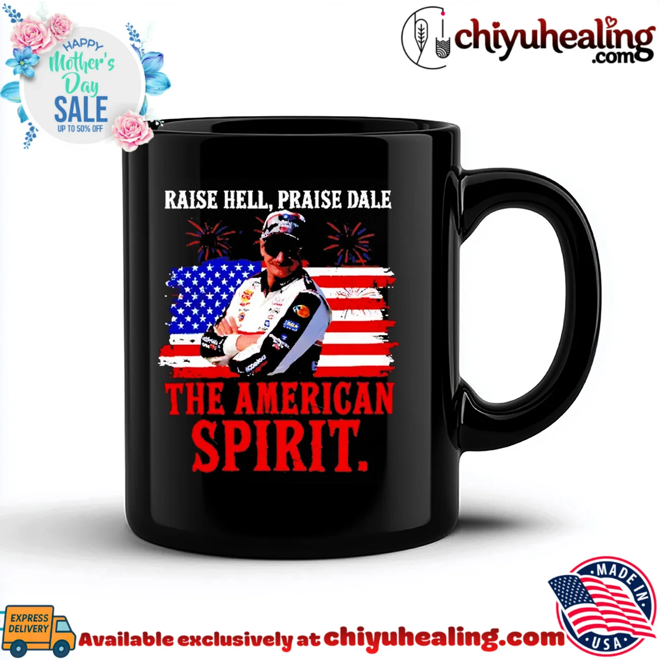 Raise Hell Praise Dale American Spirit Vintage Racing Legend Patriotic 4th of July shirt & hoodie Raise Hell Praise Dale American Spirit Vintage Racing Legend Patriotic 4th of July