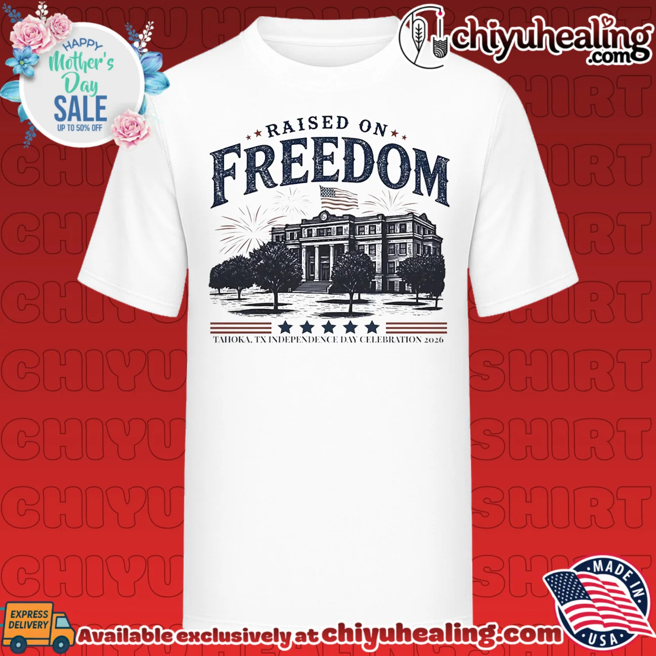 Raisred on freedom Tahoka TX Independence Day Celebration 2026 vintage shirt & hoodie