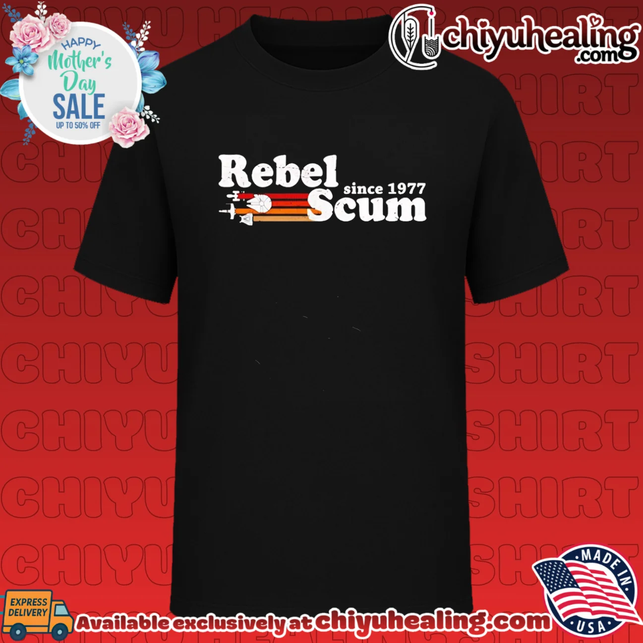 Rebel Scum Since 1977 authentic shirt & hoodie | Iconic Look