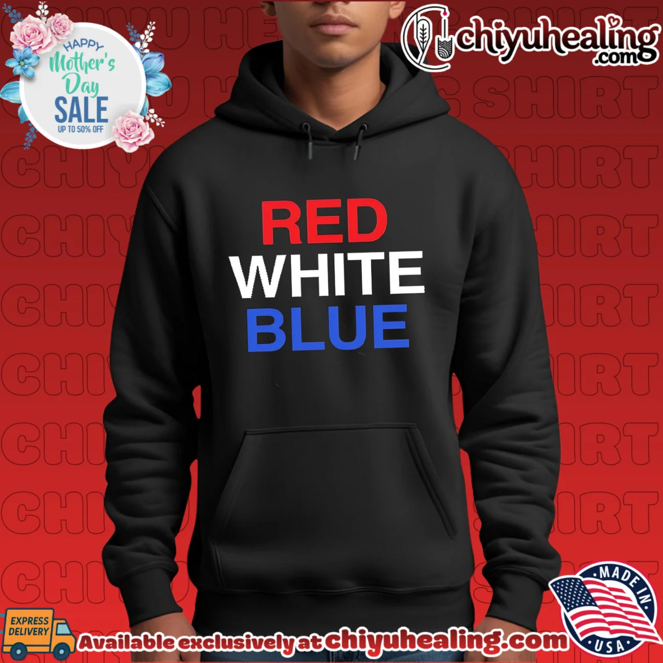 Red White Blue 4th of July 2026 shirt & hoodie Red White Blue 4th of July 2026 shirt & hoodie