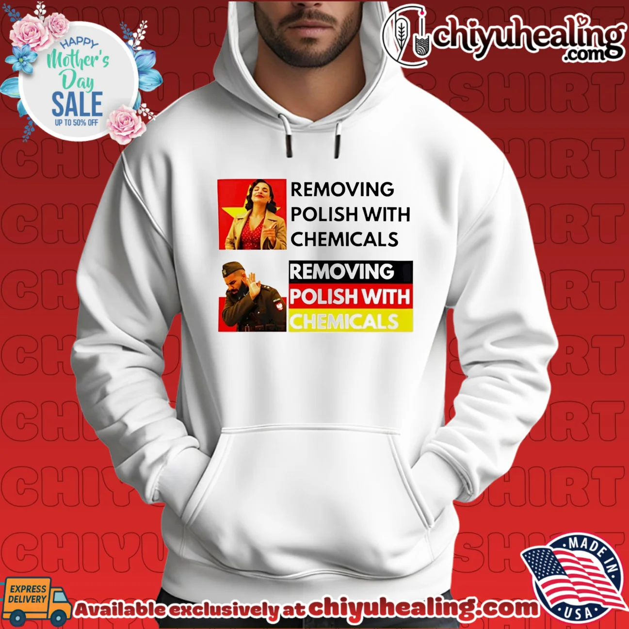 Removing polish with chemicals classic shirt & hoodie - Urban Fashion Removing polish with chemicals classic shirt & hoodie - Urban Fashion