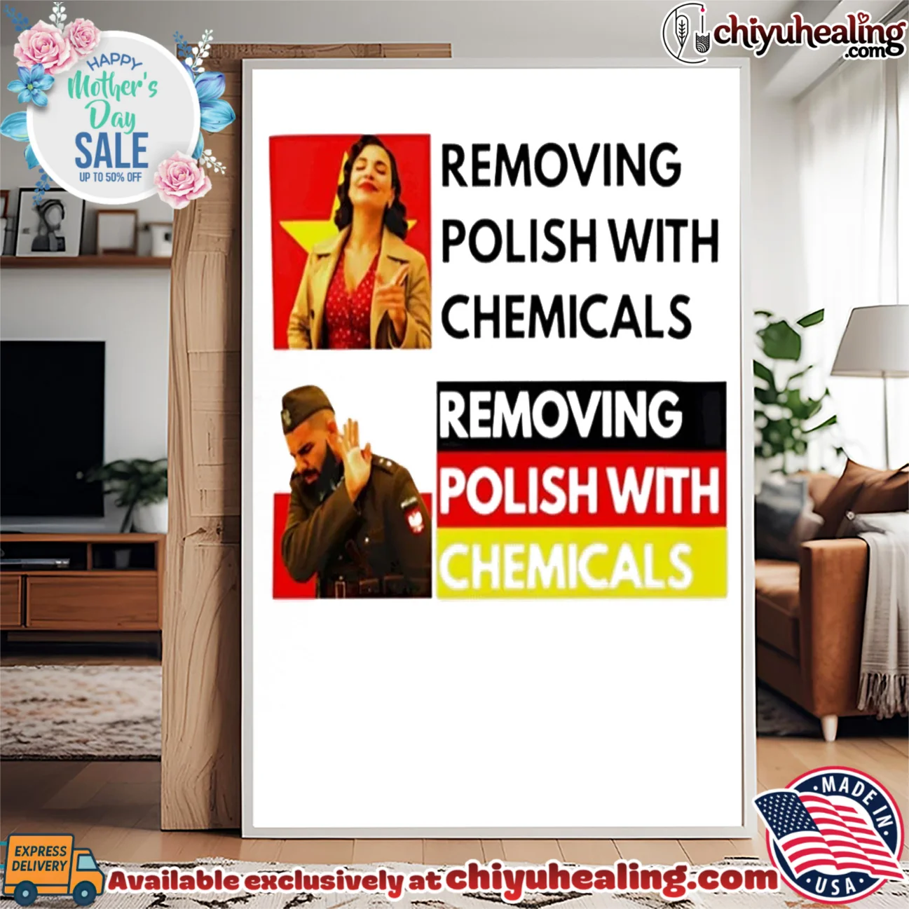 Removing polish with chemicals classic shirt & hoodie - Urban Fashion Removing polish with chemicals
