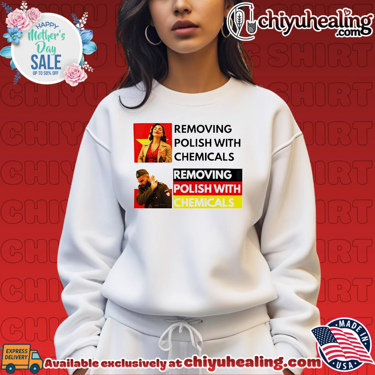 Removing polish with chemicals classic shirt & hoodie - Urban Fashion Removing polish with chemicals