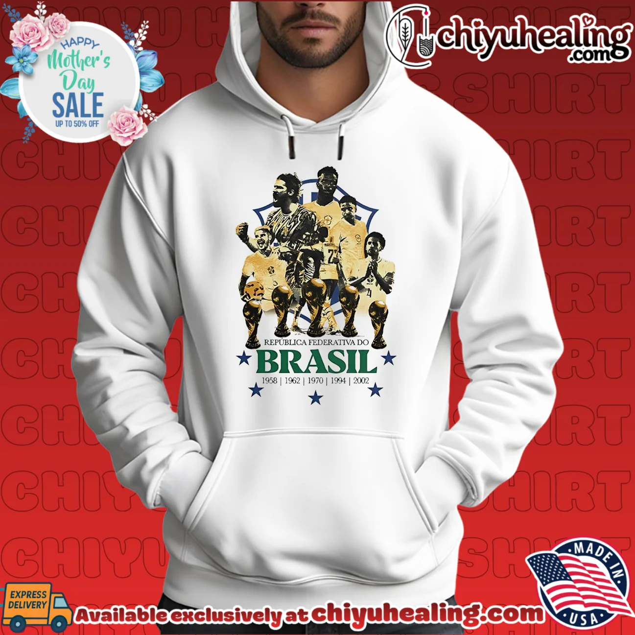 Republica Federativa Do Brasil 1958 1962 1970 1994 2002 World Cup trophies hype shirt & hoodie | Modern Street Style Republica Federativa Do Brasil 1958 1962 1970 1994 2002 World Cup trophies hype shirt & hoodie | Modern Street Style