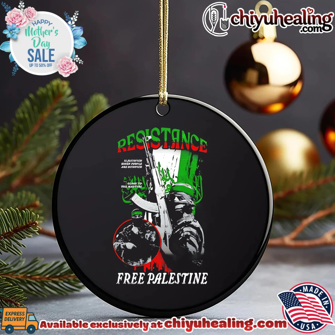 Resistance free Palestine soldier holding gun illustrated shirt signature shirt & hoodie | Limited Stock Edition Resistance free Palestine soldier holding gun illustrated shirt