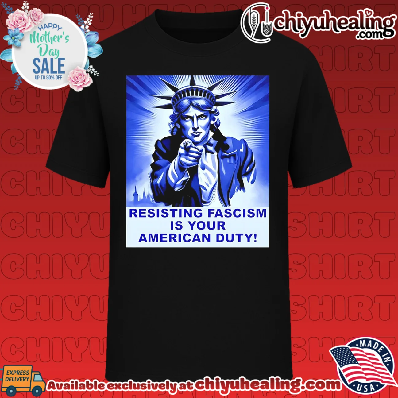 Resisting Fascism Is Your American Duty shirt & hoodie