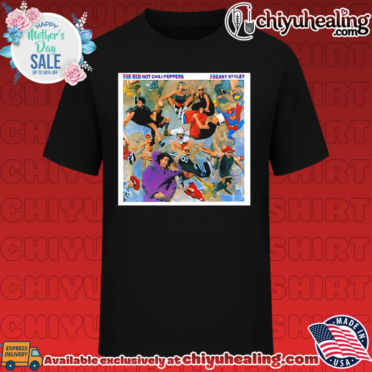 RHCP Freaky Styley 1985 poster