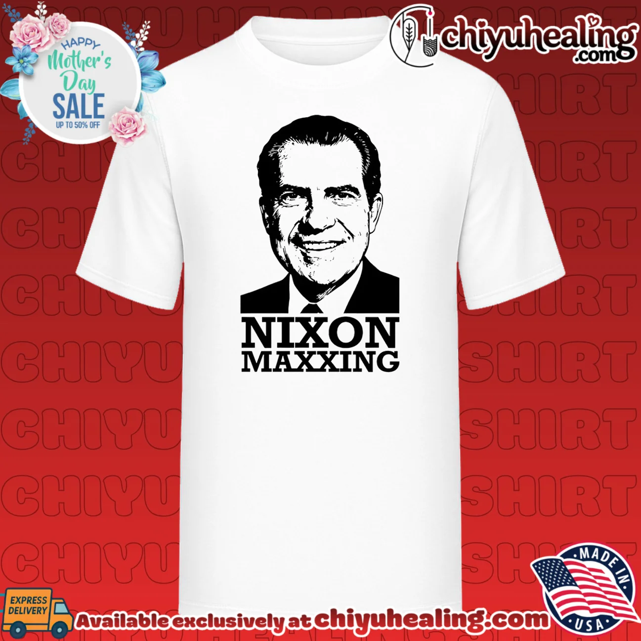 Richard Nixon Maxxing Political Meme Funny Politics shirt & hoodie