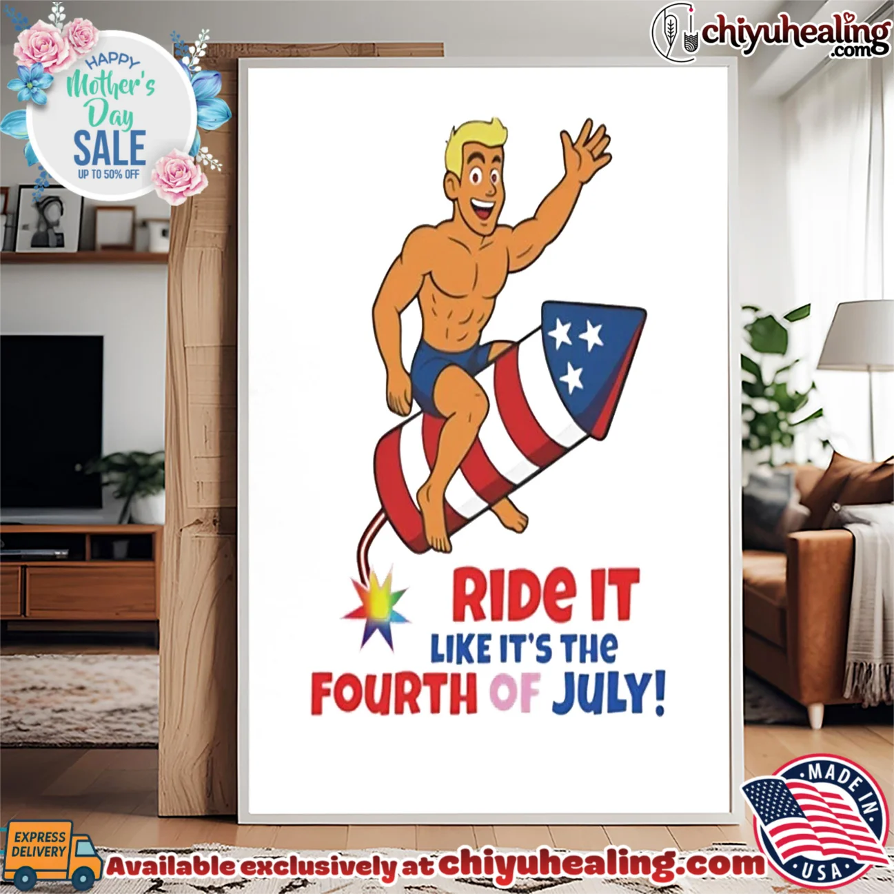 Ride It Like It's the Fourth of July Independence Day shirt & hoodie Ride It Like It's the Fourth of July Independence Day