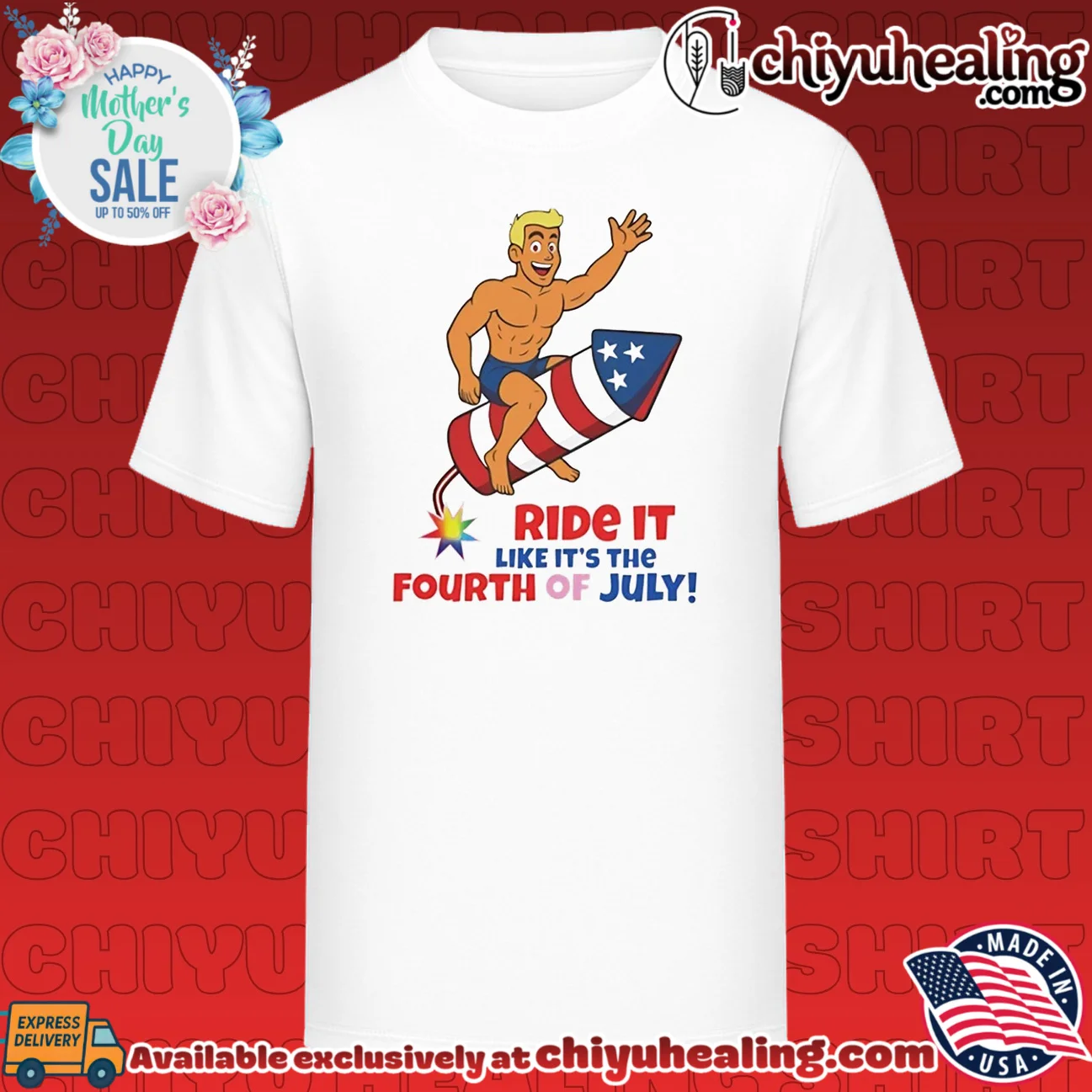 Ride It Like It's the Fourth of July Independence Day