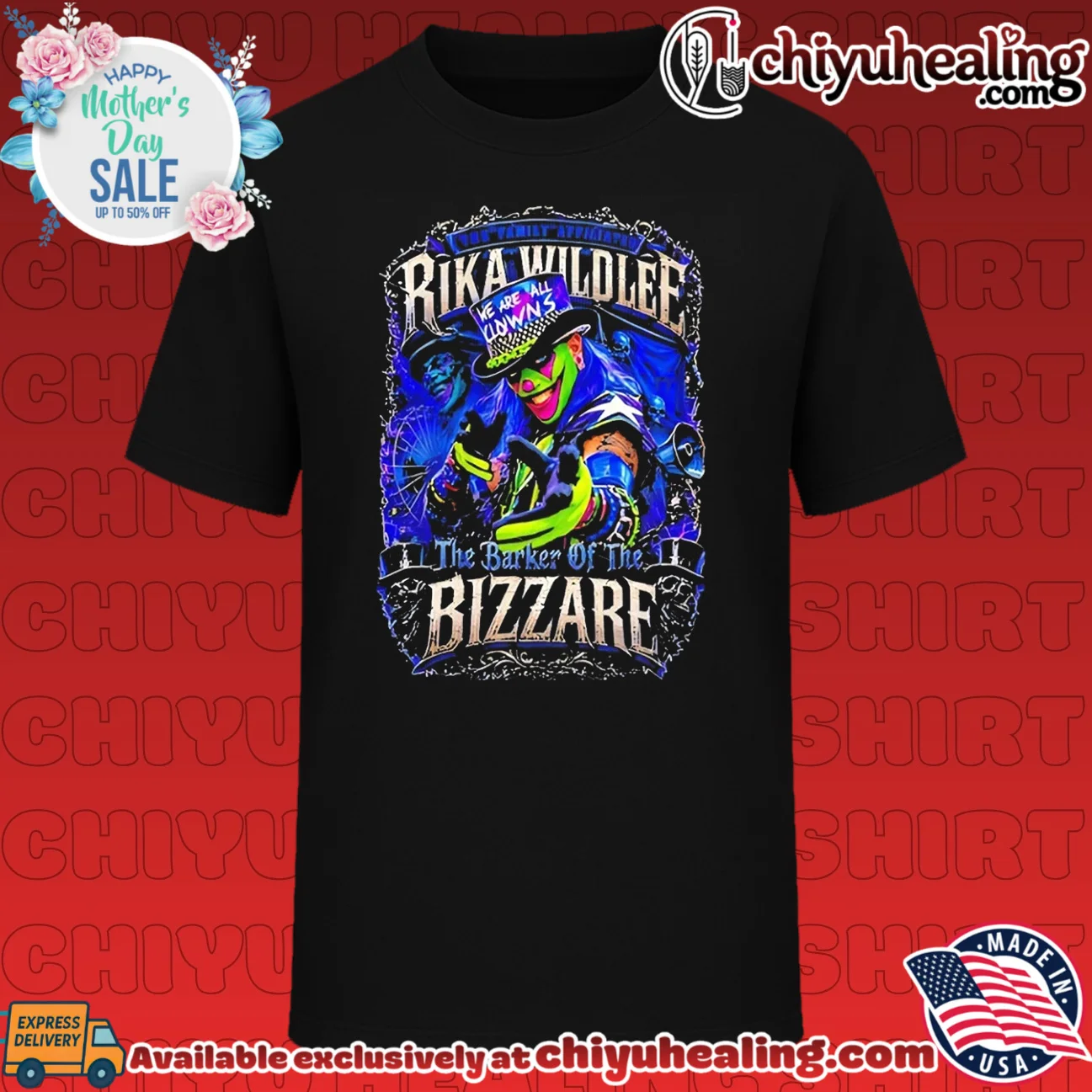 Rika Wildlee the barker of the Bizzare vintage shirt & hoodie