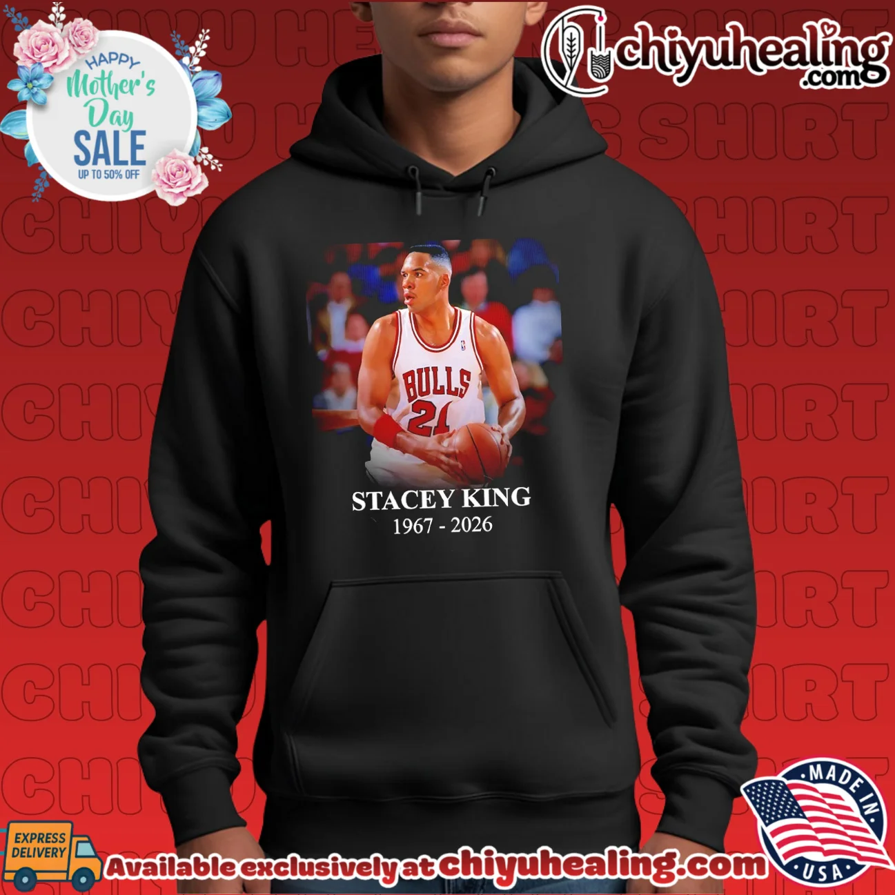 RIP Chicago Bulls Stacey King 21 thank you for the memories shirt grail shirt & hoodie - Everyday Fit RIP Chicago Bulls Stacey King 21 thank you for the memories shirt grail shirt & hoodie - Everyday Fit
