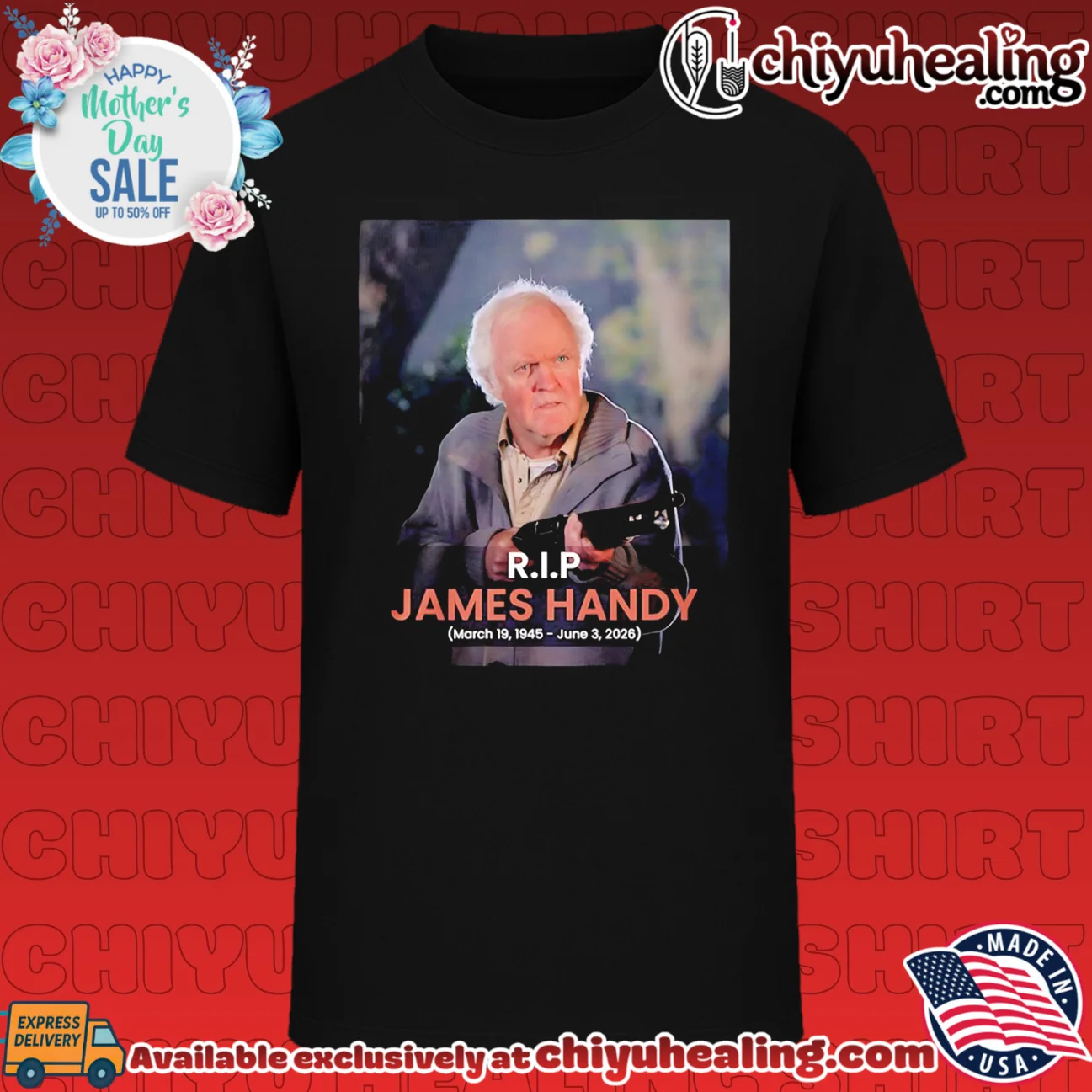 RIP James Handy 1945-2026 Rest In Peace