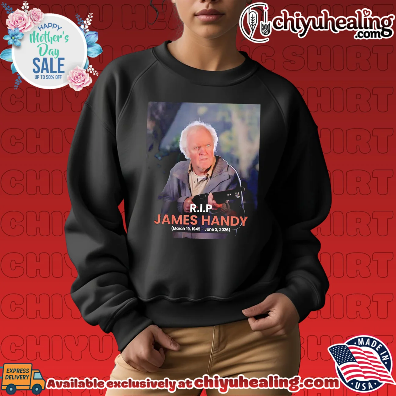 RIP James Handy 1945-2026 Rest In Peace essential shirt & hoodie | Official Style Drop RIP James Handy 1945-2026 Rest In Peace