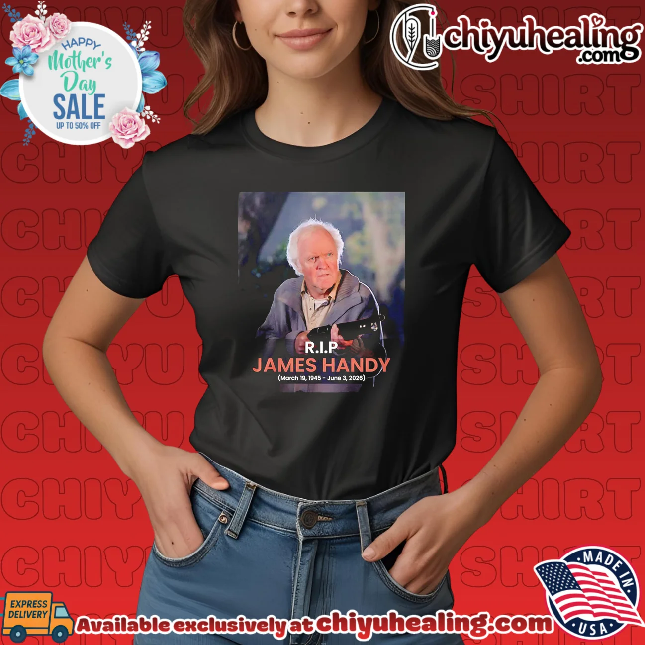 RIP James Handy 1945-2026 Rest In Peace essential shirt & hoodie | Official Style Drop RIP James Handy 1945-2026 Rest In Peace