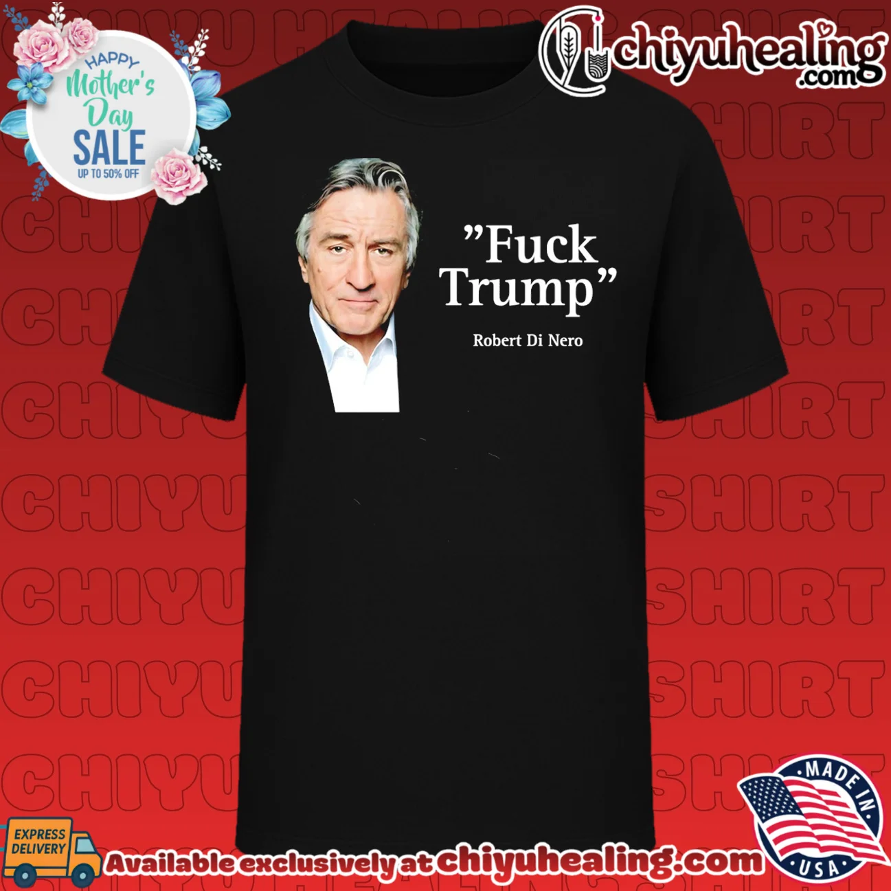 Robert De Niro Fuck Trump Political Quote shirt & hoodie