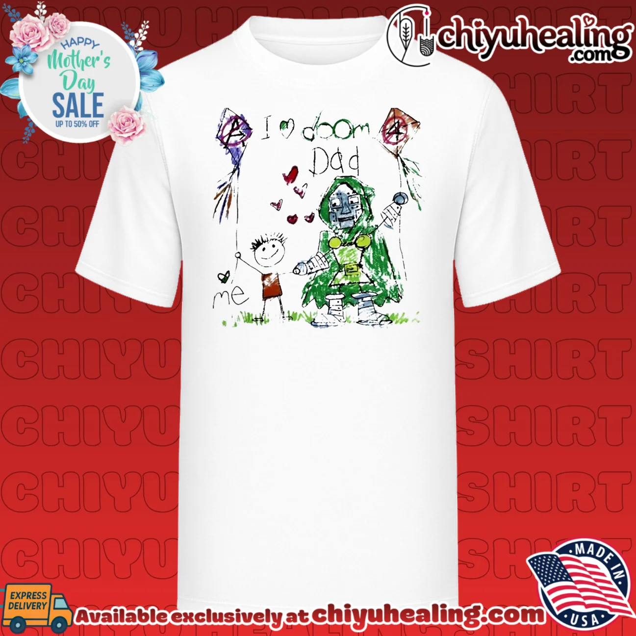 Robert Downey Jr I Love Doom Dad Doctor Doom shirt & hoodie