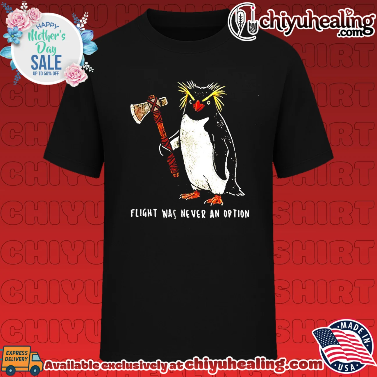 Rockhopper Penguin Axe flight was never an option