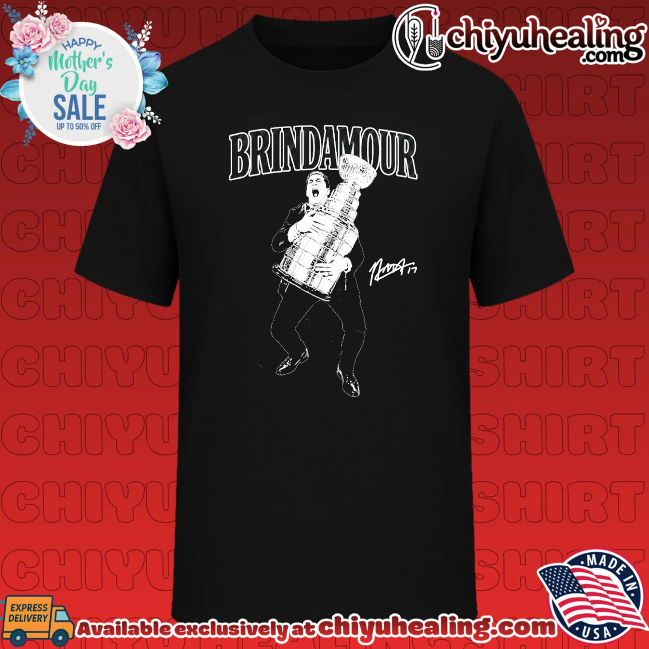 Rod Brind'Amour 2026 Stanley Cup Carolina Hurricanes Champions Celebration shirt & hoodie