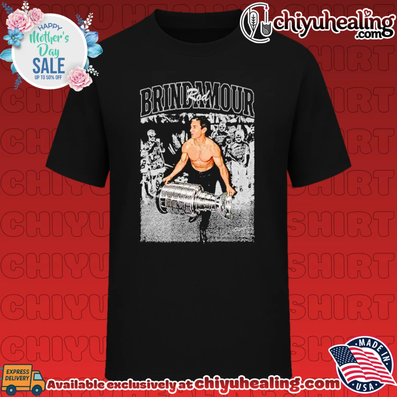 Rod Brind'Amour Carolina Hurricanes Stanley Cup Champion 2026 shirt & hoodie